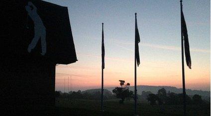 Sunrise at Celtic Manor