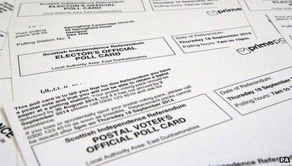 polling cards