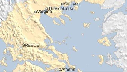 Map of Greece