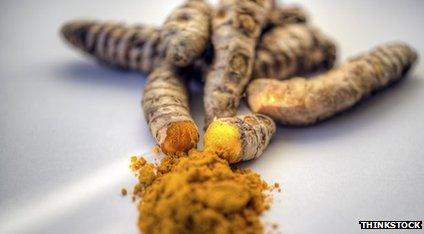 Picture of the spice turmeric