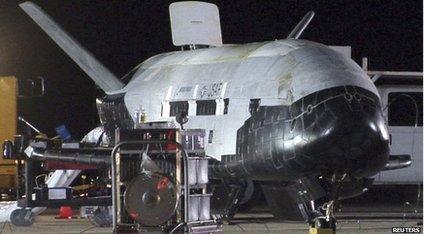 The US Air Force's X-37B appeared at Vandenberg Air Force Base in California on 3 December 2010