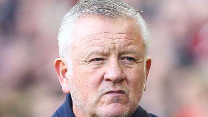 Sheffield United boss Chris Wilder