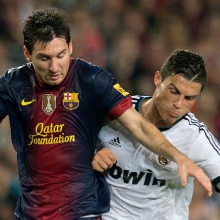 Cristiano Ronaldo and Lionel Messi