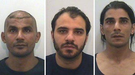 Ahmed, Muhaned and Hussain Al-Khatib mugshots