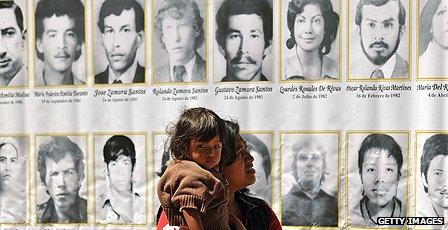 Pictures of disappeared in Guatemala