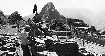 Machu Picchu undergoing reconstruction