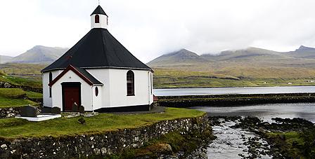 Church on Faroe Islands