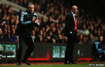 Paul Lambert and Paolo Di Canio