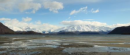 Southern Alps in New Zealand