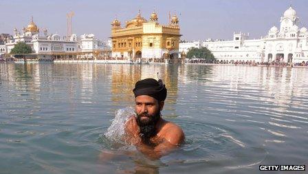 Golden Temple at Amritsar