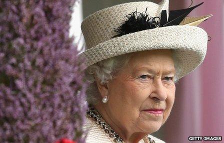 The Queen at the Braemar Highland Games, September 2014