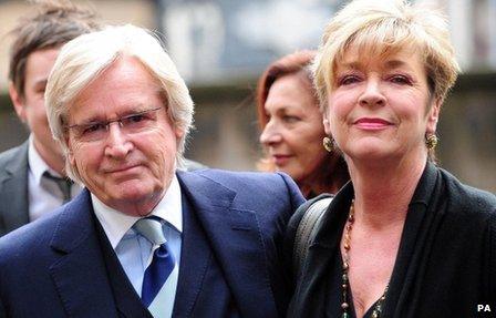 Anne Kirkbride and William Roache