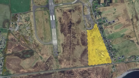 An làrach far am biodh na taighean gan togail