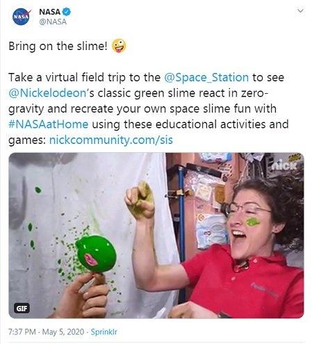 slime in space