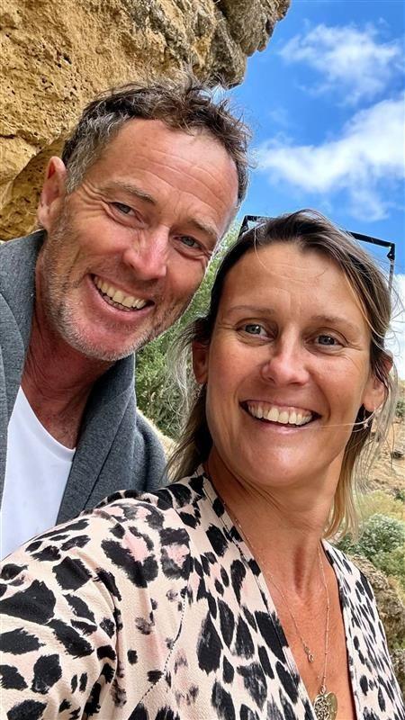 A selfie of Craig and Lindsay Foreman.