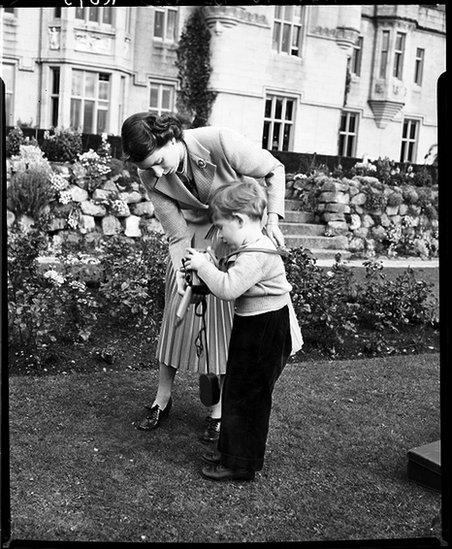 The Queen and Prince Charles