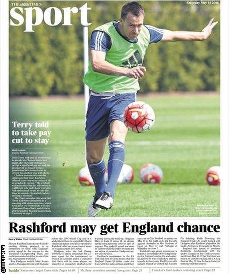 Times back page