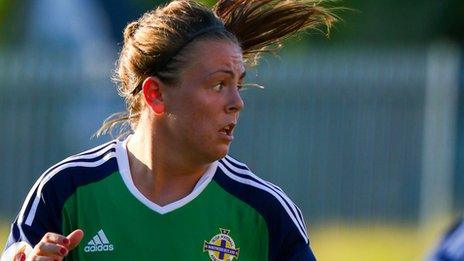 Northern Ireland striker Simone Magill scored the fastest ever international goal after 11 seconds against Georgia in last Friday's Euro 2017 qualifier