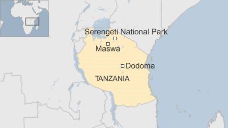 Map of Tanzania