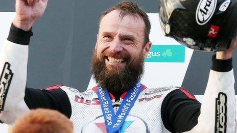 Bruce Anstey achieved his 11th Ulster Grand Prix victory