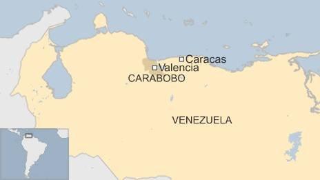 Map of Venezuela