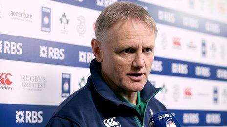 Ireland coach Joe Schmidt