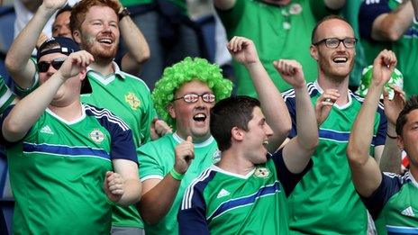 Mayor Anne Hidalgo said the Irish fans were "exemplary in their sportsmanship" during Euro 2016