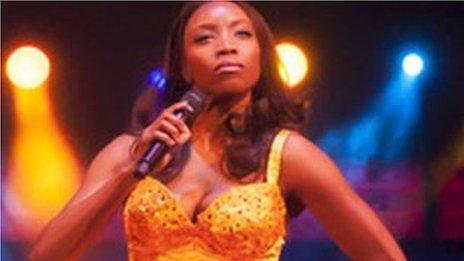 Heather Headley as Rachel Marron in The Bodyguard