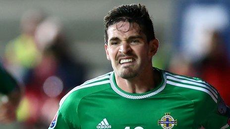 Northern Ireland striker Kyle Lafferty