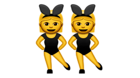 Dancing women emoji