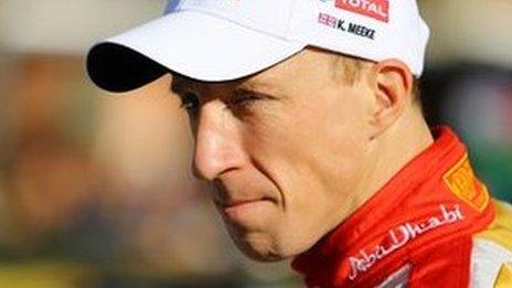 Dungannon driver Kris Meeke