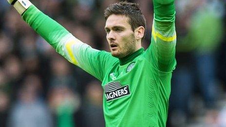 Celtic goalkeeper Craig Gordon