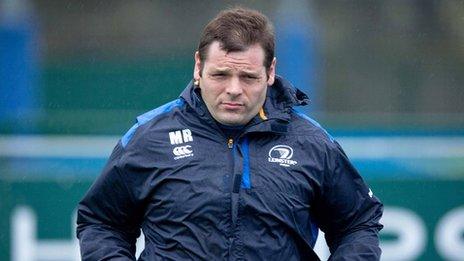 Leinster prop Mike Ross