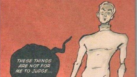 Scan from Sonny Liew's The Art of Charlie Chan Hock Chye