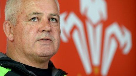 Wales coach Warren Gatland