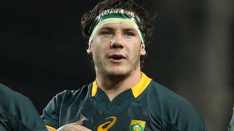 Marcell Coetzee has played 28 times for the Springboks