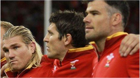 Richard Hibbard, James Hook and Mike Phillips