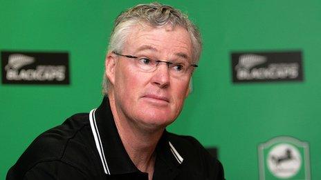 Ireland coach John Bracewell