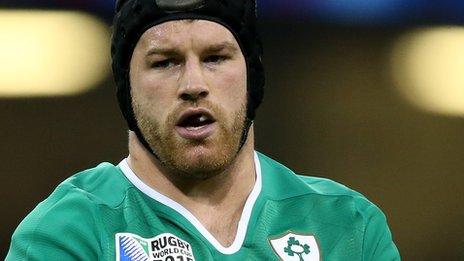 Ireland flanker Sean O'Brien