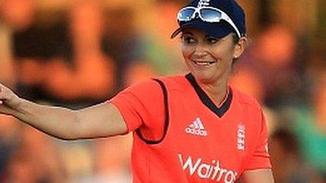 England captain Charlotte Edwards