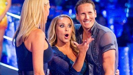 Anastacia and Brendan Cole