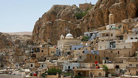 Christian Syrian village of Maalula