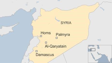 Map of Syria