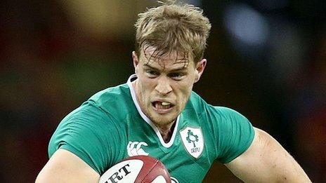 Andrew Trimble of Ireland