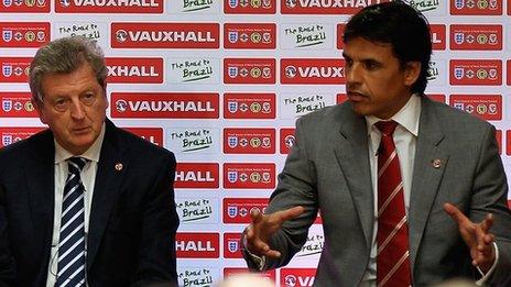 Roy Hodgson and Chris Coleman