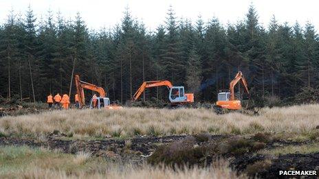 Search for body of Columba McVeigh