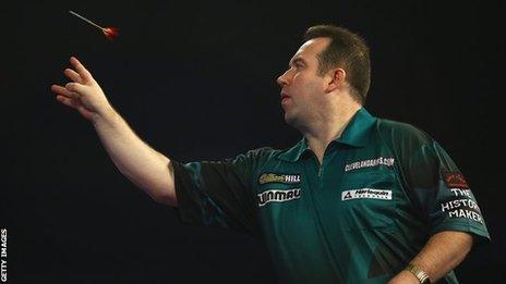 Brendan Dolan had a match average of 87.19 in his defeat in London