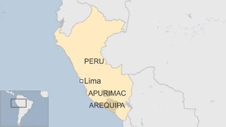 Map of Peru