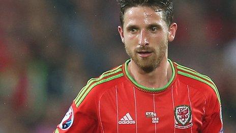 Wales midfielder Joe Allen