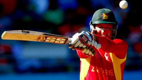 Craig Ervine guided Zimbabwe to victory in Harare